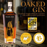 Black Fox Oaked Dry Gin mit Auszeichnungen