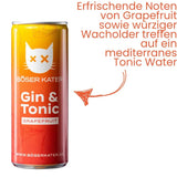 Böser Kater Gin & Tonic Grapefruit Ready to Drink 250ml Dose mit Spruch