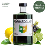 Böser Kater Magic Green Gin mit Farbwechsel - GiNFAMILY