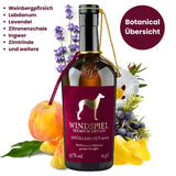Botanicalübersicht Windspiel London Dry Gin Distiller´s Cut 2025