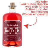 The Ruby Red Batch Sloe Gin mit Spruch