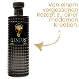 Ginius London Dry Gin mit Spruch