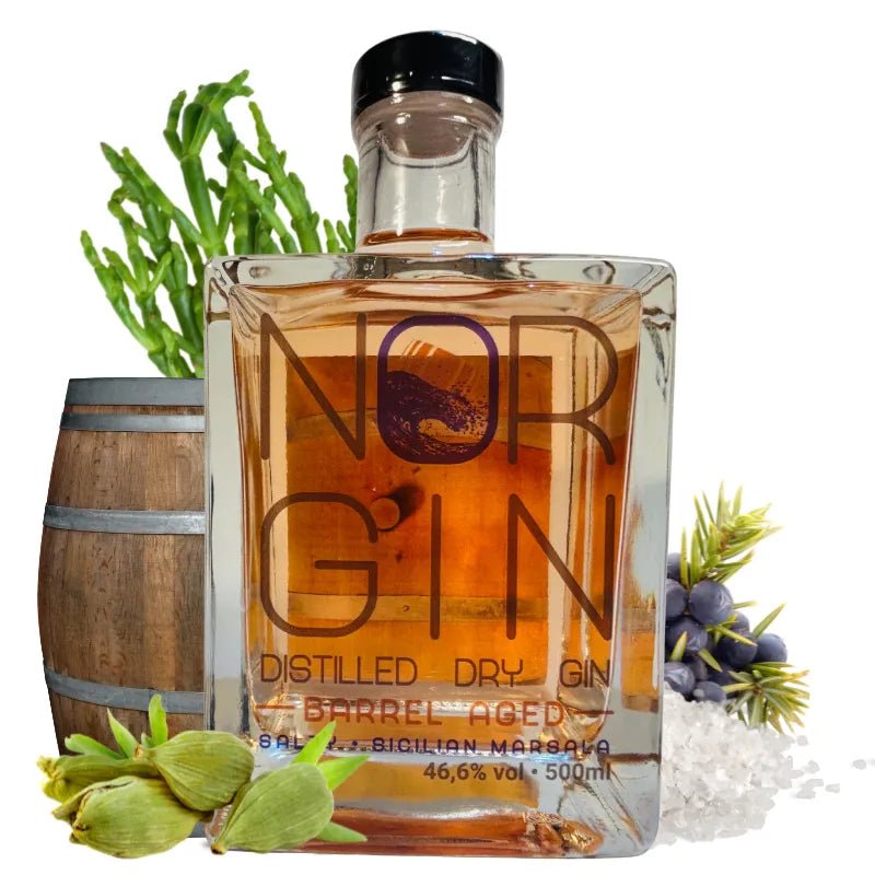 Norgin Salty Barrel Aged Sicilian Marsala mit Botanicals