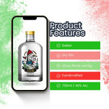 Product Features UGIN Dry Sicilian Gin