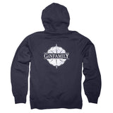 GiNFAMILY Hoodie Navy - GiNFAMILY