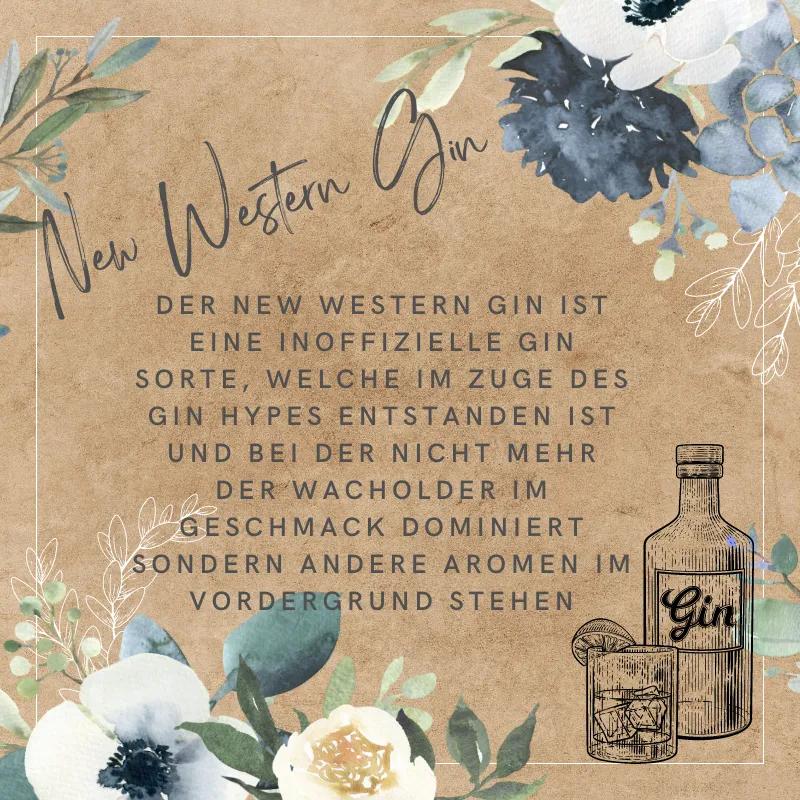Kategorie New Western Gin - Boho Gin mit Drink und Früchten