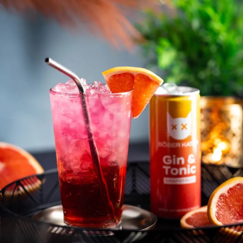Böser Kater Gin & Tonic Grapefruit mit Drink