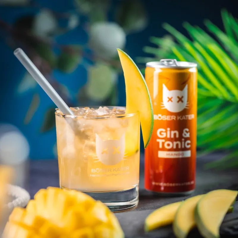 Böser Kater Gin & Tonic Mango mit Drink