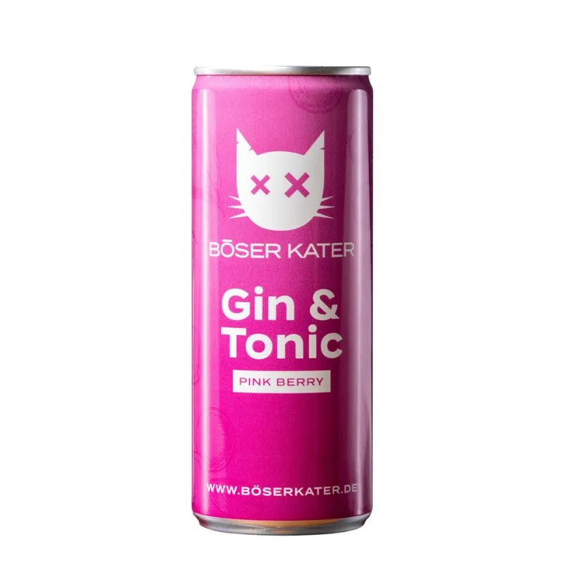 Böser Kater Gin & Tonic Pink Berry Ready to Drink 250ml Dose