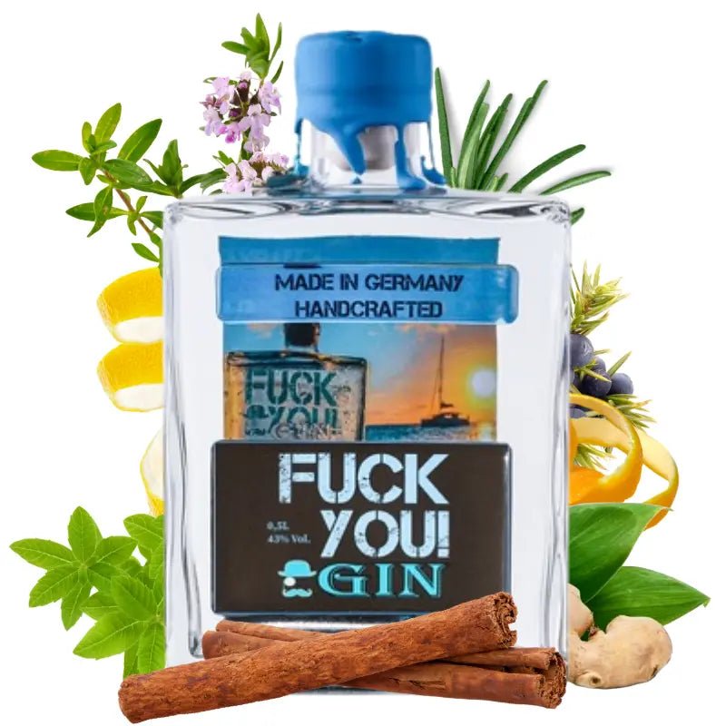 Fuck You! Gin mit Botanicals