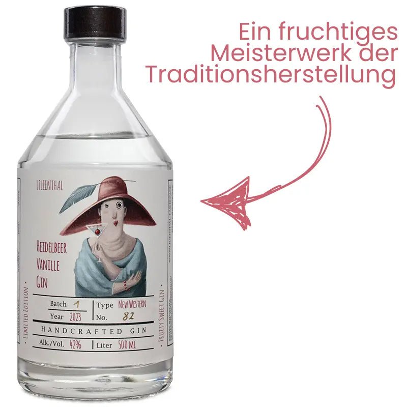 LILIENTHAL Heidelbeer Vanille Gin - ein fruchtiges Meisterwerk