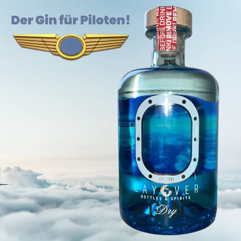 Layover Dry Gin Gate A42 - der Gin für Piloten