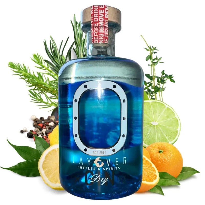 Botanicalübersicht Layover Dry Gin Gate A42