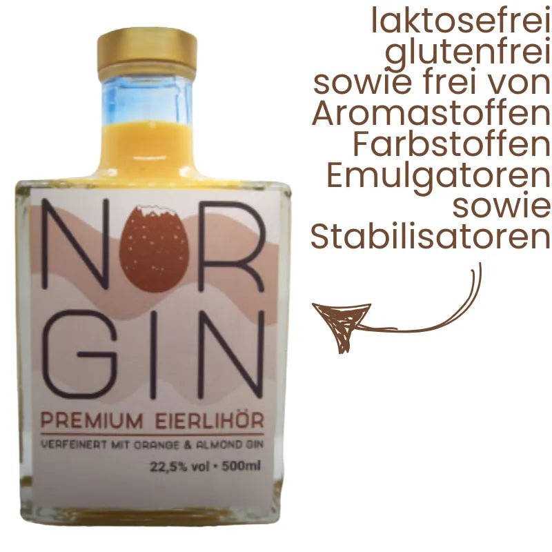 NORGIN Premium Eierlikör mit Vorteilen
