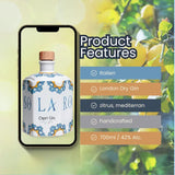 Product Features Solaro Capri Gin
