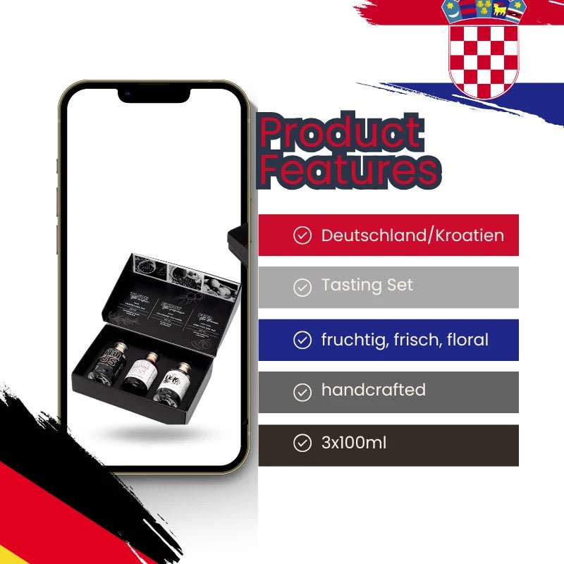 Produktinformationen 3er Tasting Box Distillery Cutura