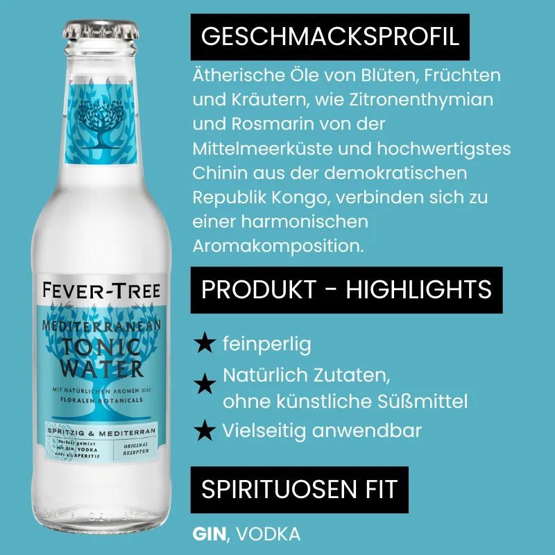 Produktinformationen Fever Tree Medierranean Tonic Water