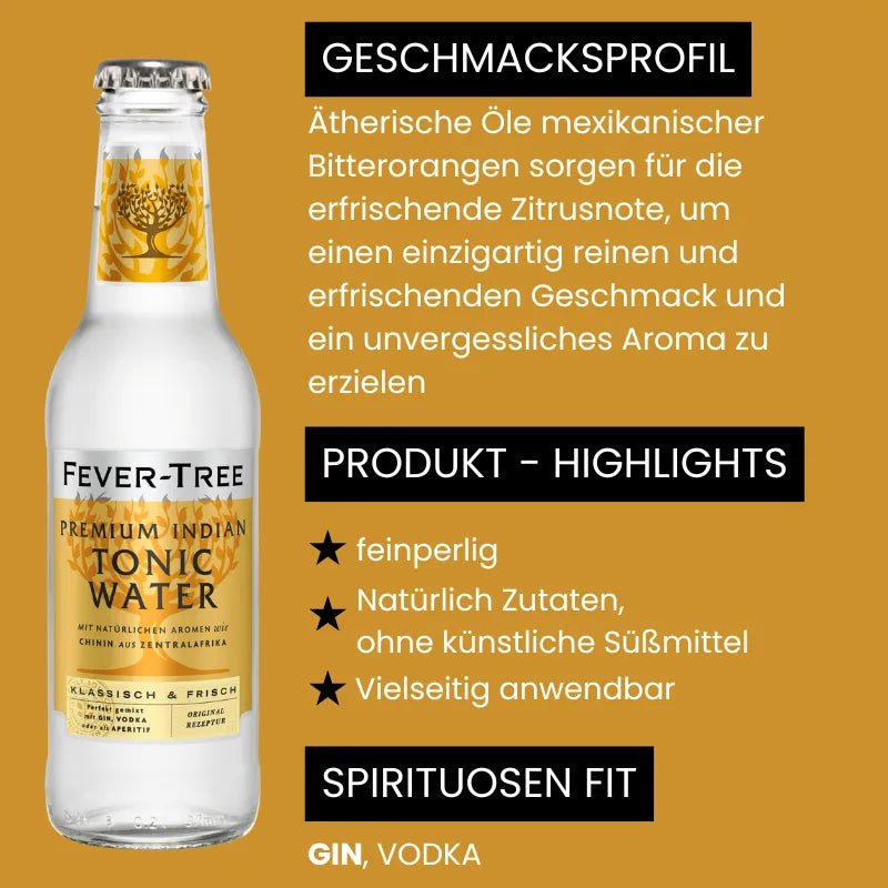 Produktinformationen Fever Tree Premium Indian Tonic Water