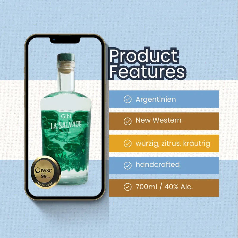 Produktinformationen La Salvaje del Litoral Camalote Gin