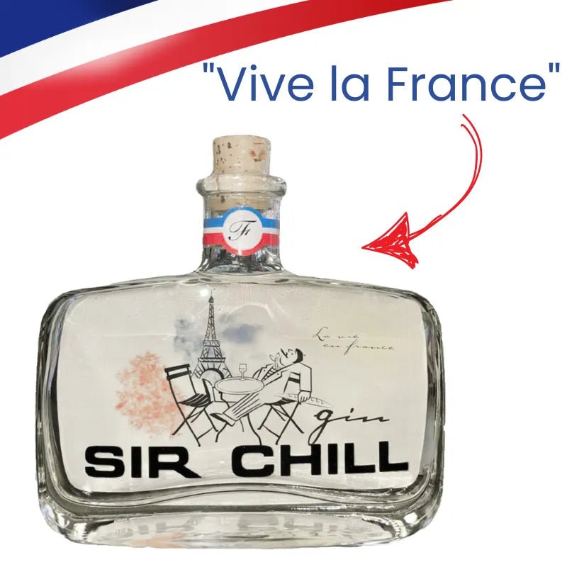Sir Chill Gin France Edition - Vive la france