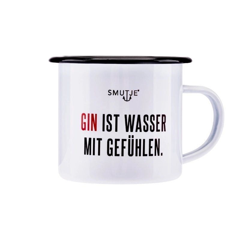 SMUTJE Tasse - Gin ist Wasser mit Gefühlen - GiNFAMILY