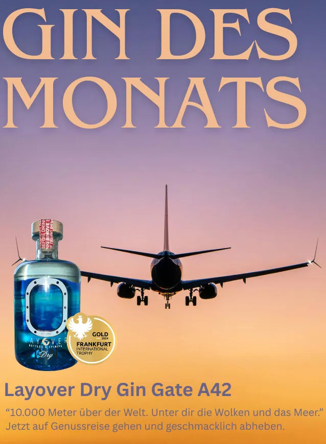 Startseitenbanner Gin des Monats Mai - Mobil