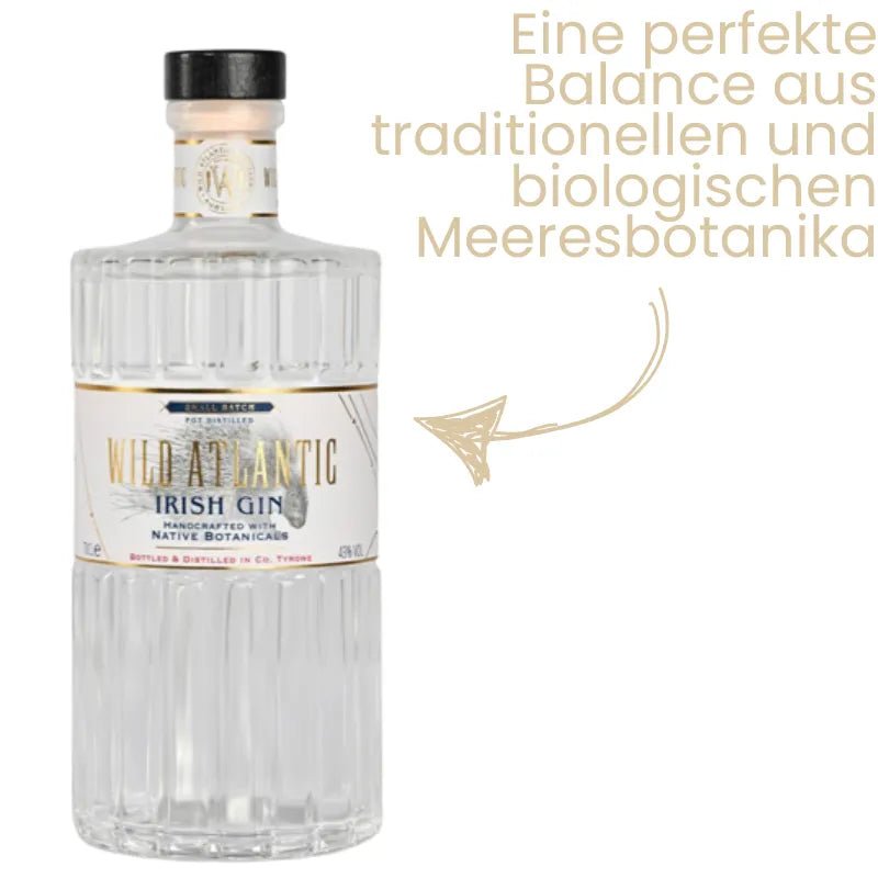 Wild Atlantic Irish Gin - die perfekte Balance aus traditionellen und biologischen Meeresbiotika