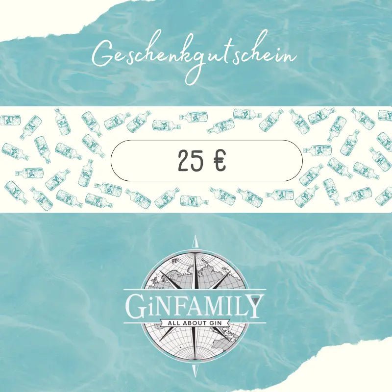 GiNFAMILY Geschenkgutschein 25€ - GiNFAMILY