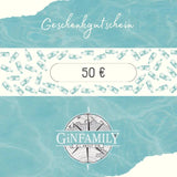 GiNFAMILY Geschenkgutschein 50€ - GiNFAMILY