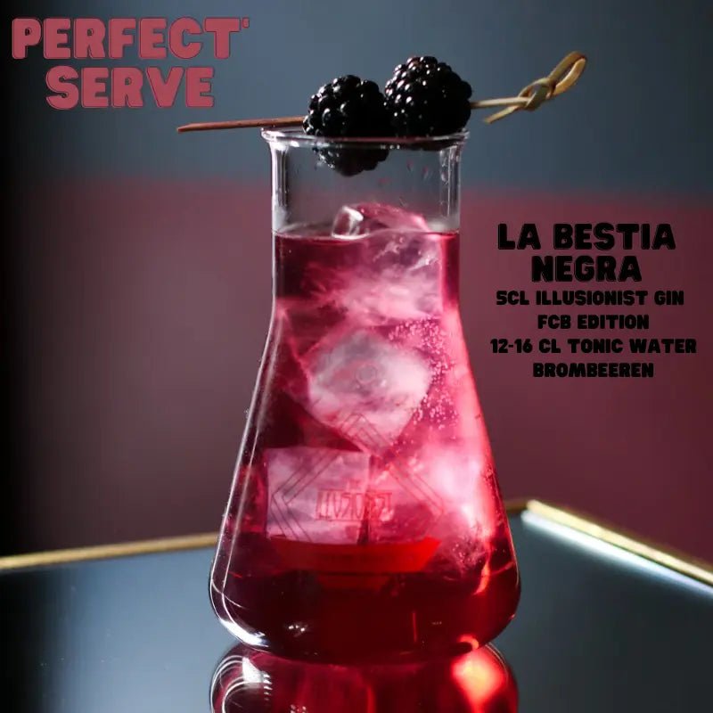 Set Illusionist Gin & Tonic Bayern Monaco - 6 Bicchieri + Gin Che Cambia Colore - Foto 11