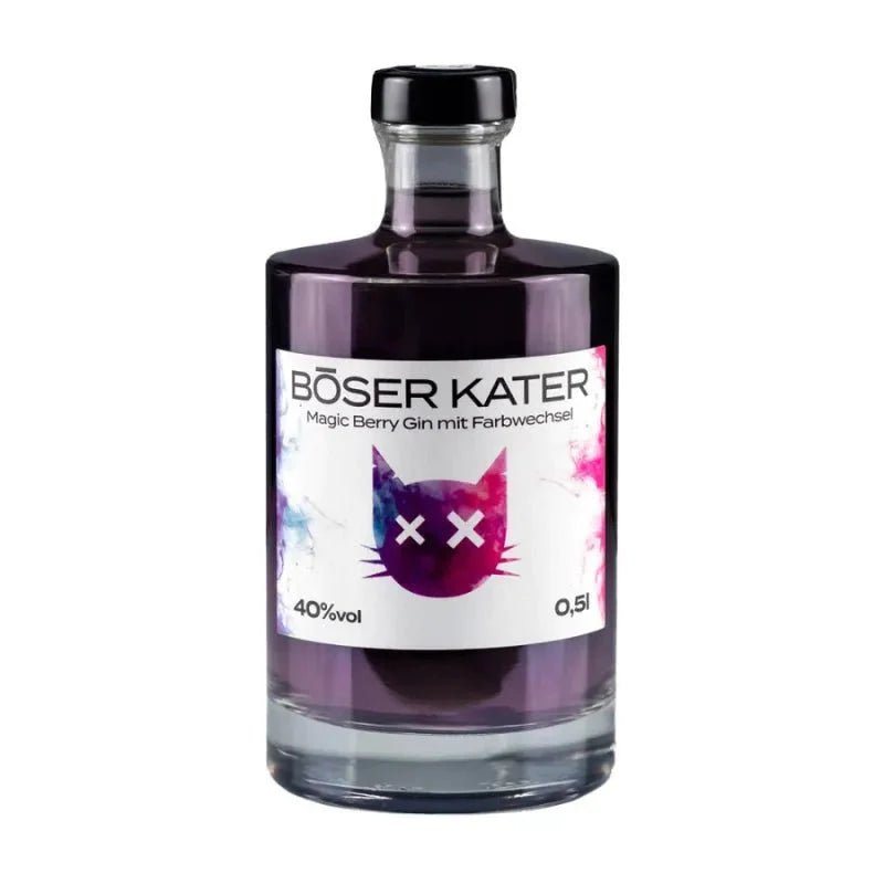 2er Bundle Böser Kater Farbwechsel Gin + Glas - GiNFAMILY
