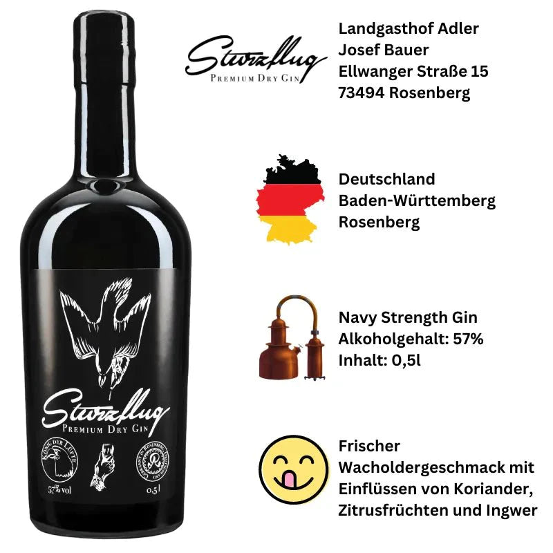 2er Bundle Sturzflug Premium Dry Gin - GiNFAMILY