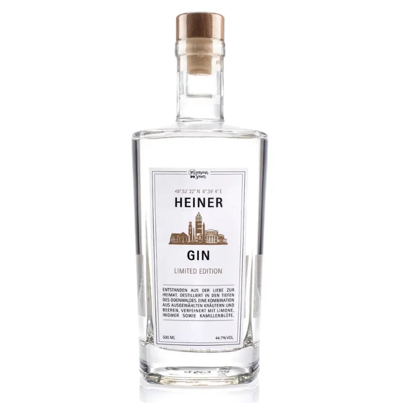 Heiner Gin Limited Edition Monsieur Sauer