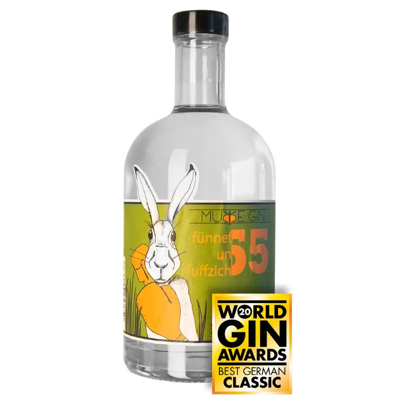 Murre Gin Fünnefundfuffzich inkl. World Gin Award Auszeichnung