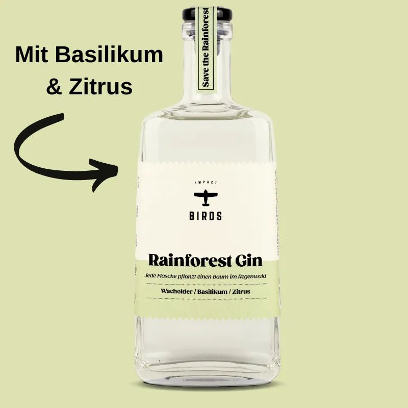 BIRDS Rainforest Gin (Dry Gin) - GiNFAMILY