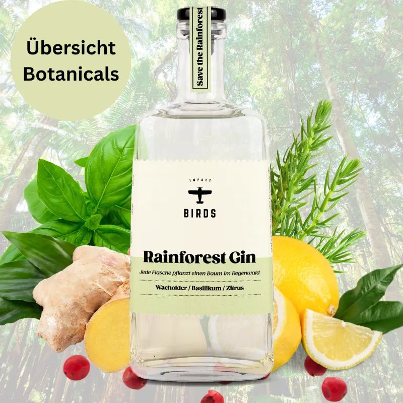 BIRDS Rainforest Gin (Dry Gin) - GiNFAMILY