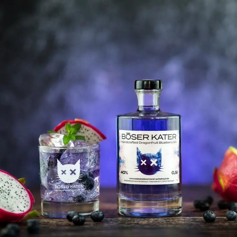 Böser Kater Dragonfruit Blueberry Gin - GiNFAMILY