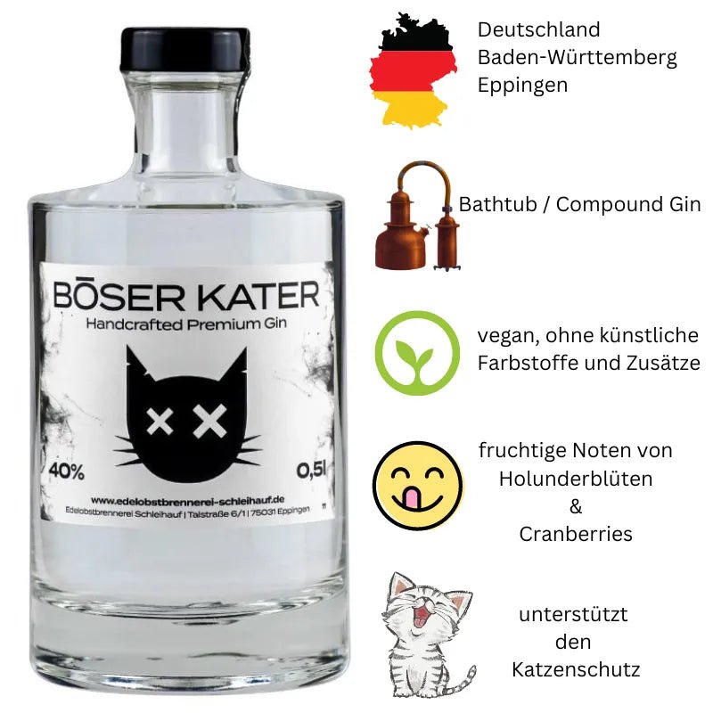 Böser Kater Premium Gin - GiNFAMILY