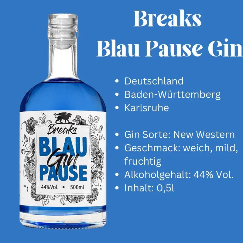 BREAKS Blaupause Gin - GiNFAMILY