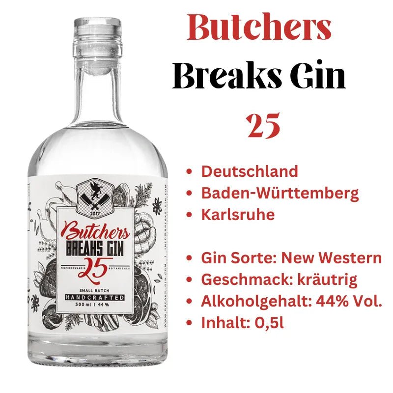 Butchers 25 Gin - GiNFAMILY