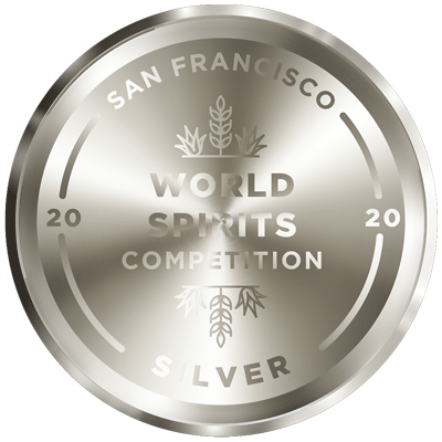 Auszeichnung San Francisco World Spirits Competition 2020 Silbermedaille