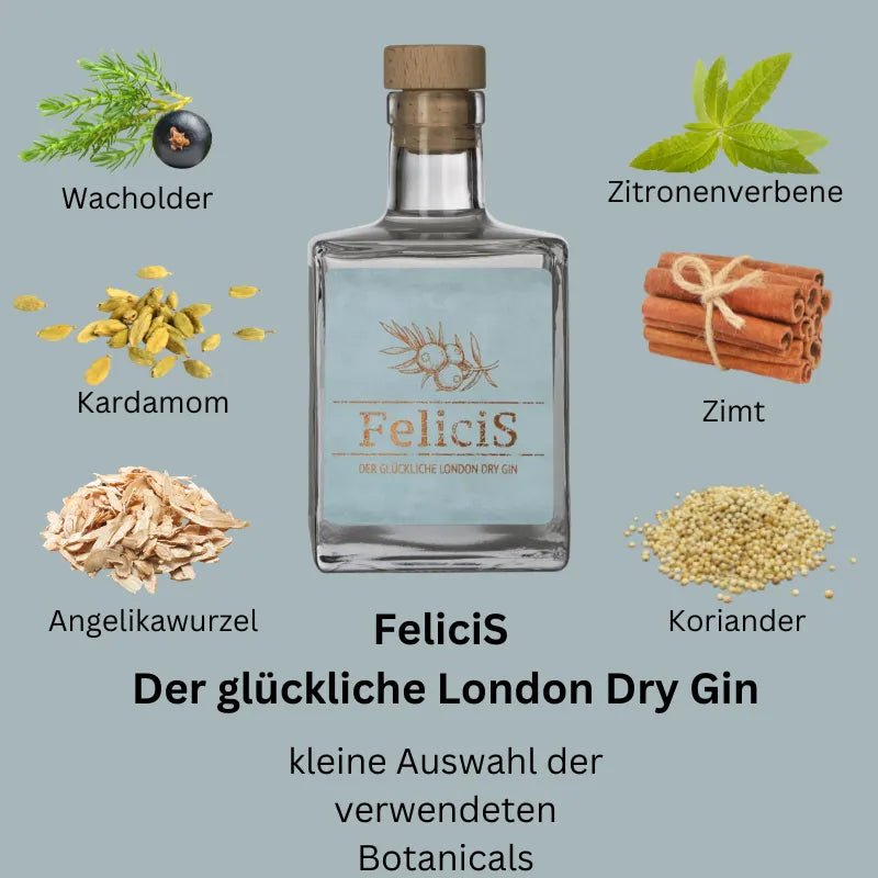 FeliciS Gin - Der glückliche London Dry Gin - GiNFAMILY