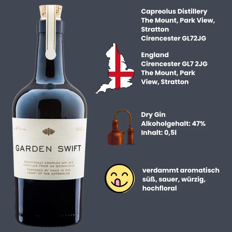 Garden Swift Dry Gin - GiNFAMILY