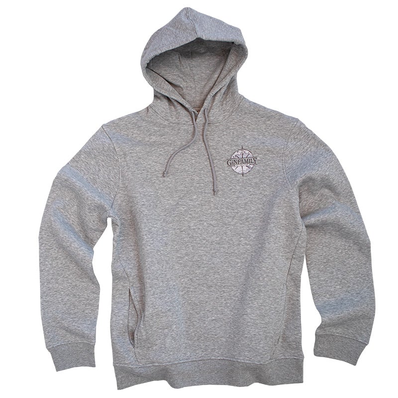 GiNFAMILY Hoodie Heather Grey - GiNFAMILY