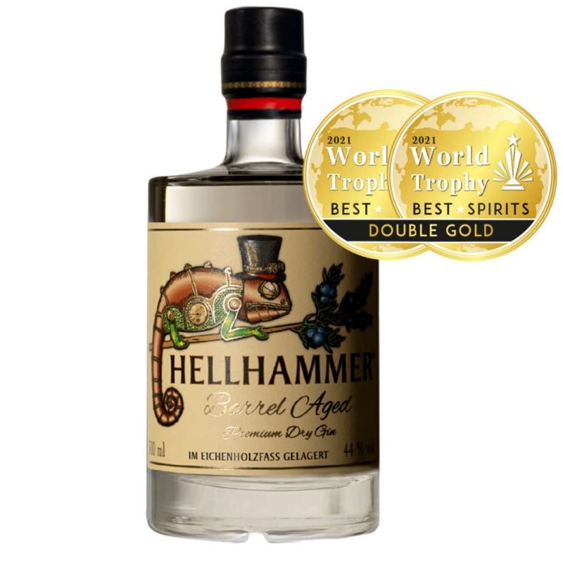 Hellhammer Barrel Aged Premium Dry Gin - GiNFAMILY