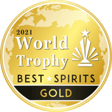 Auszeichnung 2021 World Trophy Best Spirits Gold