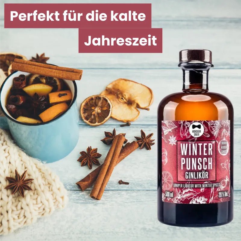 Monsieur Sauer Winterpunsch Ginlikör - GiNFAMILY
