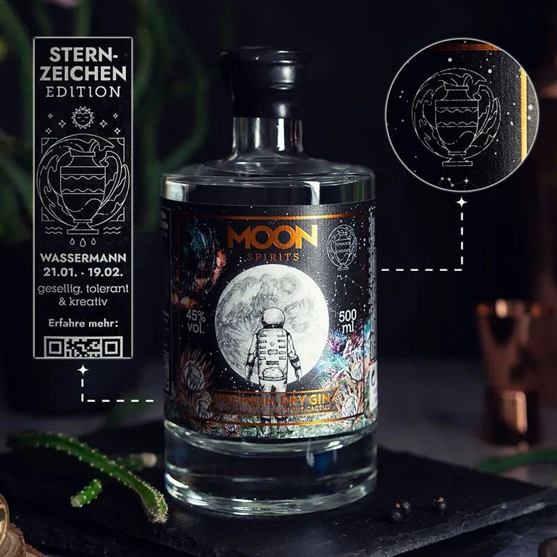 Moon Spirits Premium Dry Gin - Sternzeichen Edition - GiNFAMILY