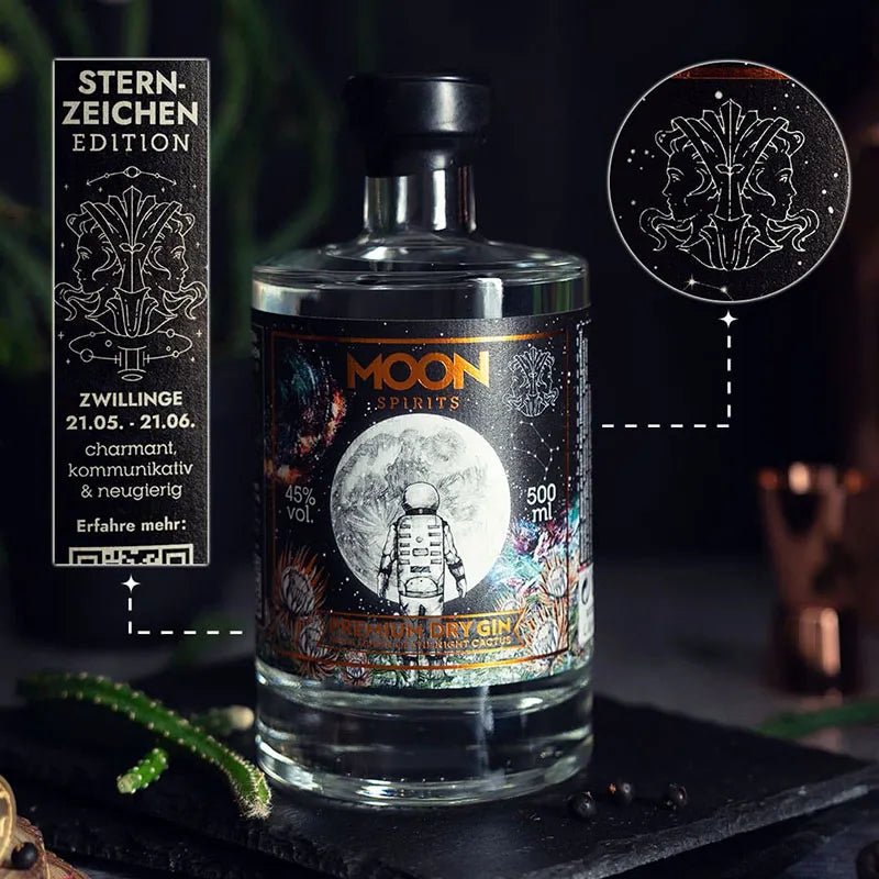 Moon Spirits Premium Dry Gin - Sternzeichen Edition - GiNFAMILY